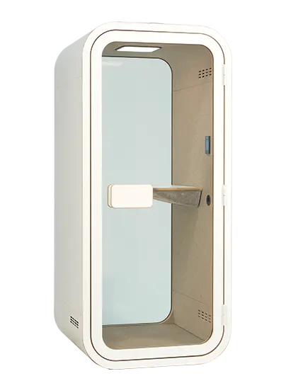 ACOUSTIC SPACE 100, akustický box 2200x1000x990 mm, bílá/bílá