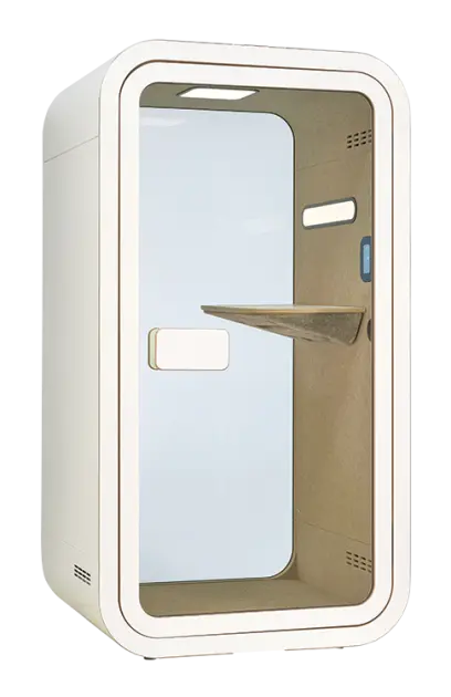 ACOUSTIC SPACE 120, akustický box 2200x1200x990 mm, bílá/bílá