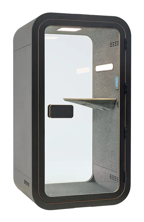 ACOUSTIC SPACE 120, akustický box 2200x1200x990 mm, černá/černá