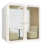 ACOUSTIC SPACE 220, akustický box 2200x2200x1200 mm, bílá/bílá