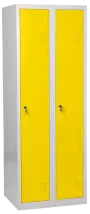 JP - 620 N skříň šatní 1850x600x500 mm, 2-dílná, šedá/žlutá