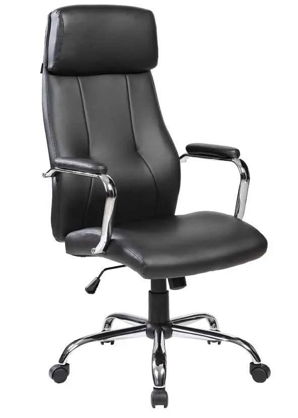 DESTINY židle kancelářská, ekokůže černá