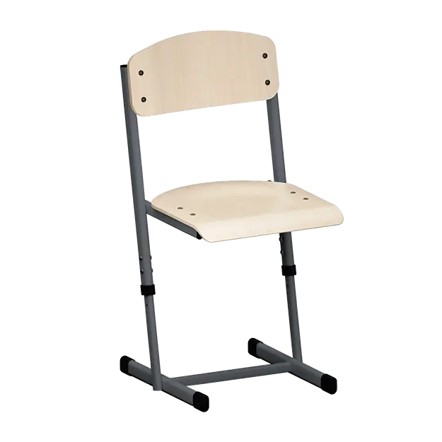 EDUCA žákovská židle stavitelná, vel. 4-6, mléčný dub/antracit