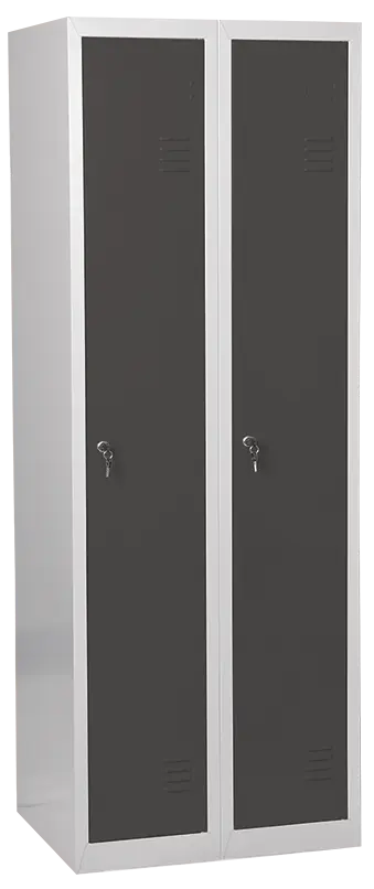 JP - 620 N skříň šatní 1850x600x500 mm, 2-dílná, šedá/antracitová