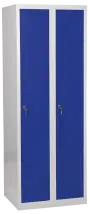 JP - 620 N skříň šatní 1850x600x500 mm, 2-dílná, šedá/tmavě modrá