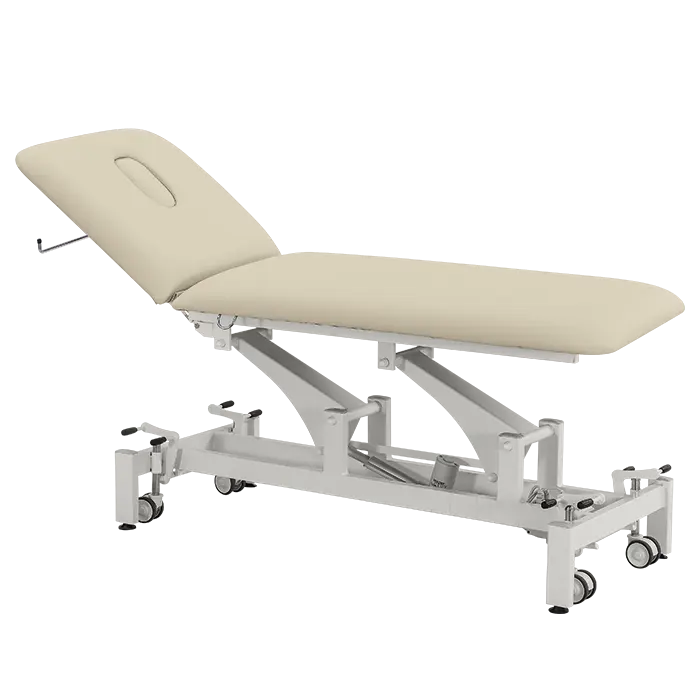 MEDIPLUS 2, lehátko vyšetřovací zdravotní, elektricky stavitelné, 2- segmentové, barva Medi SK krémová