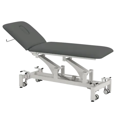 MEDIPLUS 2, lehátko vyšetřovací zdravotní, elektricky stavitelné, 2- segmentové, barva Medi SK tmavě šedá