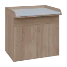 CPP - 100 přebalovací pult, 1000x1000x800, dub bardolino