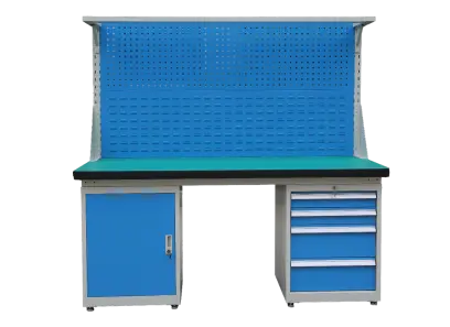 MP 1800, dílenský pracovní stůl, šedá/modrá MP 1800, dílenský pracovní stůl, šedá/modrá