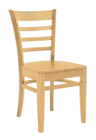 ISOLDA židle, ergonomický sedák, přírodní dřevo-buk