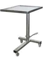 MAYO - 06, stolek nástrojový, hydraulický, nerez