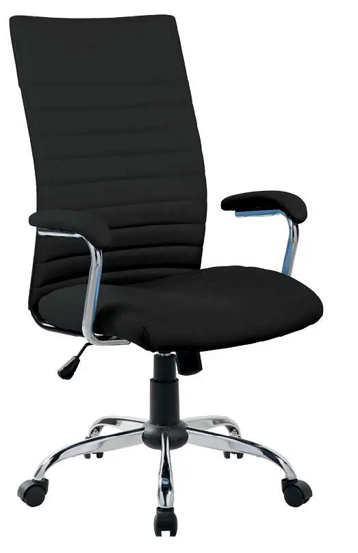 GRACE židle kancelářská, látka černá