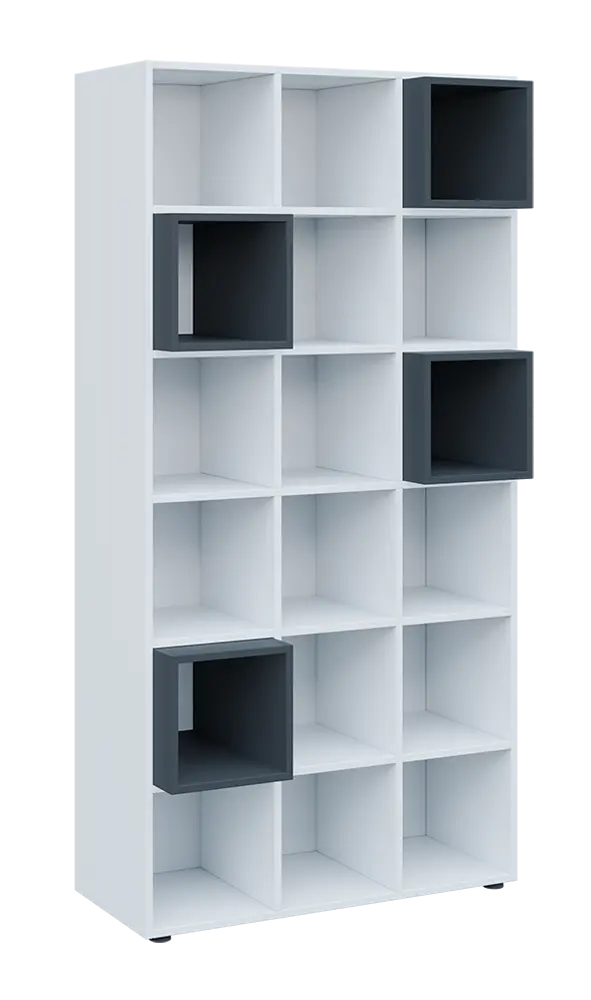 TETRIS N B1 - 1x skříňka vysoká + 4x výplň LEVEL N, antracit