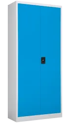 JP - 980 skříň policová, 1950x800x400 mm, šedá/modrá