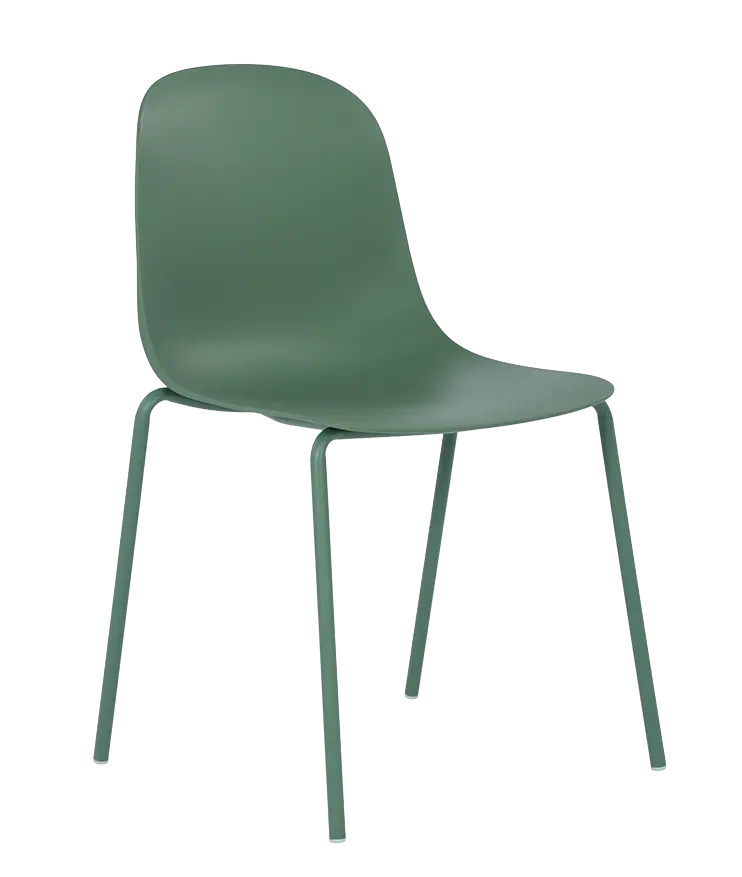 POLLY židle plastová, olivová