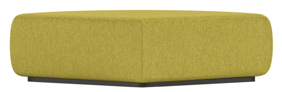 TRIANGL, pohovka, látka zelená