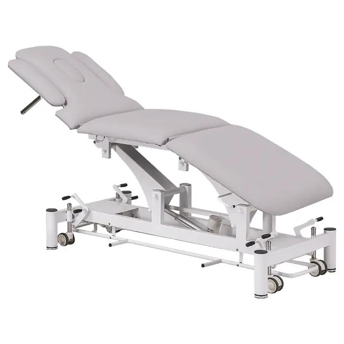 FYZIO 58, lehátko vyšetřovací zdravotní, ovladání nožním rámem, 5-segmentové, elektricky stavitelné,