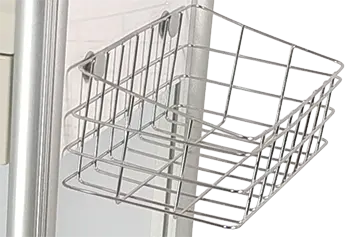 DK - 17 drátěný koš, nerez