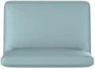 Saga M, sedák s opěrákem, pastelově modrá