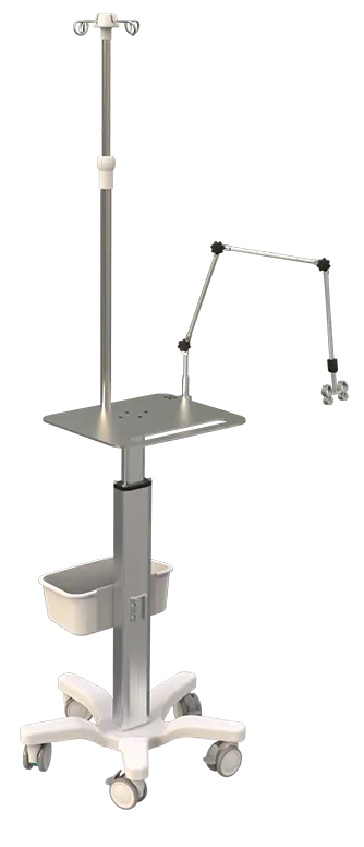 ISVE 01 - Pojízdný vozík pro ventilátor,nerez