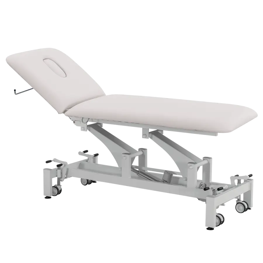 MEDIPLUS 28, lehátko vyšetřovací zdravotní, elektricky stavitelné, 2-segmentové, barva Medi SK bílá