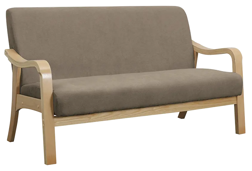 Beatrice 3, pohovka 3-místná, koženka tmavě béžová