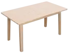 SOLID 01, jídlení stůl dřevěný,světlé dřevo