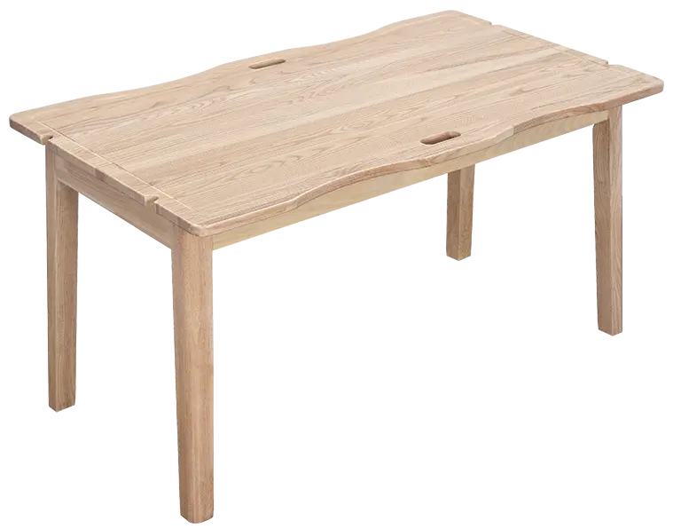 SOLID 02, jídlení stůl dřevěný,světlé dřevo