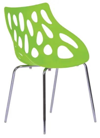 SAMUEL židle plastová, zelená