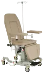HEMO FLEX H2, zdravotnické křeslo mobilní, hydraulické, koženka béžová