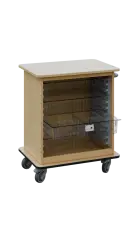 DEXTER 22 TRANSPARENT vozík boxový, otevřený, 880x750x520 mm, javor horský