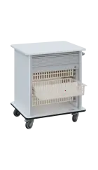DEXTER 23 ABS vozík boxový, roletový, nízký, 880x780x620 mm, bílá