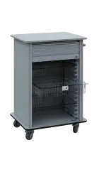 DEXTER 25 TRANSPARENT vozík boxový, roletový, 1180x780x620 mm, šedá