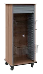 DEXTER 27 TRANSPARENT vozík boxový, roletový, 1780x780x620 mm, dub bardolino