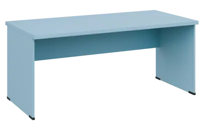 MHCPL 38 - 18 stůl kancelářský, dřevěná podnož, deska 36 mm, široký 1800 mm, obloha