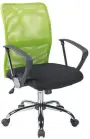 TONY židle kancelářská, opěrák MESH zelená