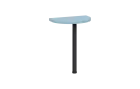 MHCJD - 60 přístavba jednací, kovová podnož černá, síla desky 36 mm, široká 600 mm, obloha