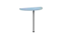 MHCJD - 80 přístavba jednací, kovová podnož stříbrná, síla desky 36 mm, široká 800 mm, obloha