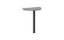 MHCJD - 60 přístavba jednací, kovová podnož černá, síla desky 36 mm, široká 600 mm, taupe hnědá