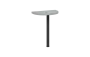 MHCJD - 60 přístavba jednací, kovová podnož černá, síla desky 36 mm, široká 600 mm, světle šedá
