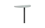 MHCJD - 80 přístavba jednací, kovová podnož černá, síla desky 36 mm, široká 800 mm, šedozelinkavá