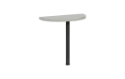MHCJD - 80 přístavba jednací, kovová podnož černá, síla desky 36 mm, široká 800 mm, teplá šedá