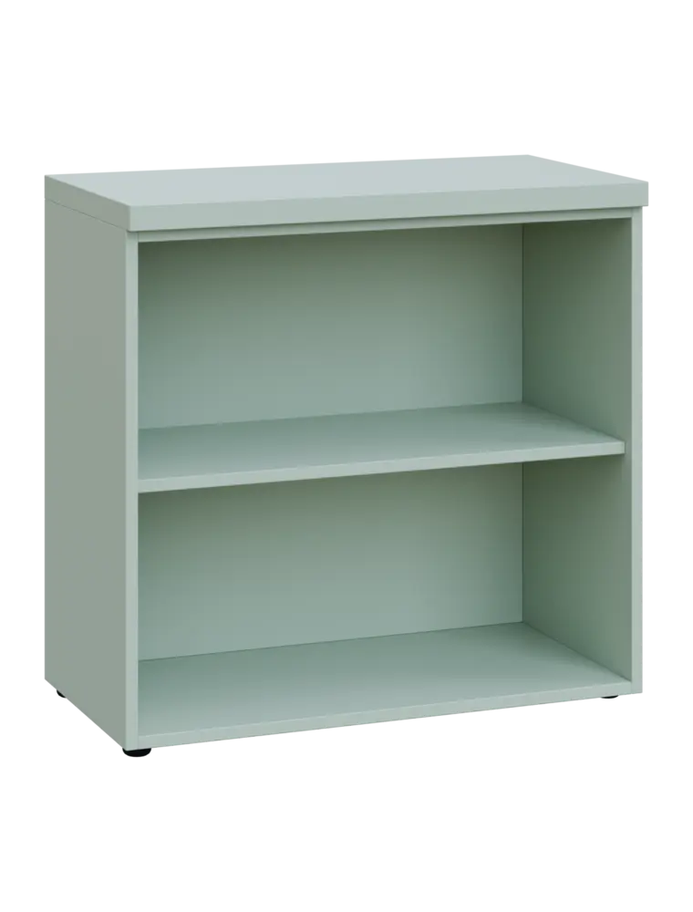 MHCN 2 - 8N kancelářská skříň, nika, 770x800x400, šedozelinkavá