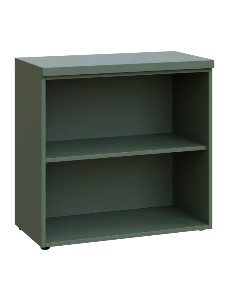 MHCN 2 - 8N kancelářská skříň, nika, 770x800x400, agáve zelená