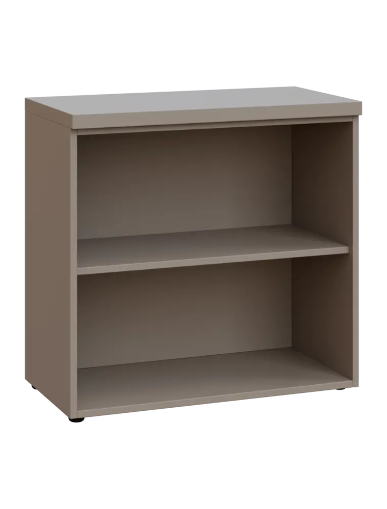 MHCN 2 - 8N kancelářská skříň, nika, 770x800x400, taupe hnědá