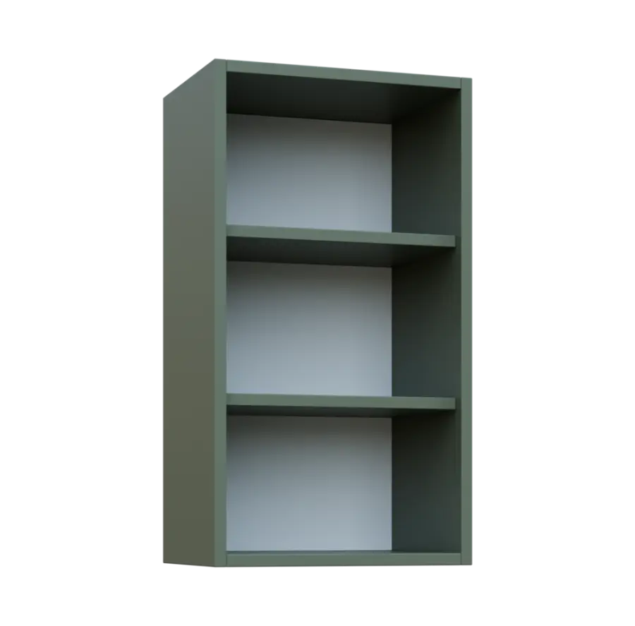 MHCH - 4N horní skříňka, nika, 730x400x300, agáve zelená