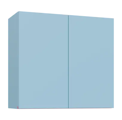 MHCH - 8D horní skříňka, 2-dveřová, 730x800x300, obloha, profil světle růžový