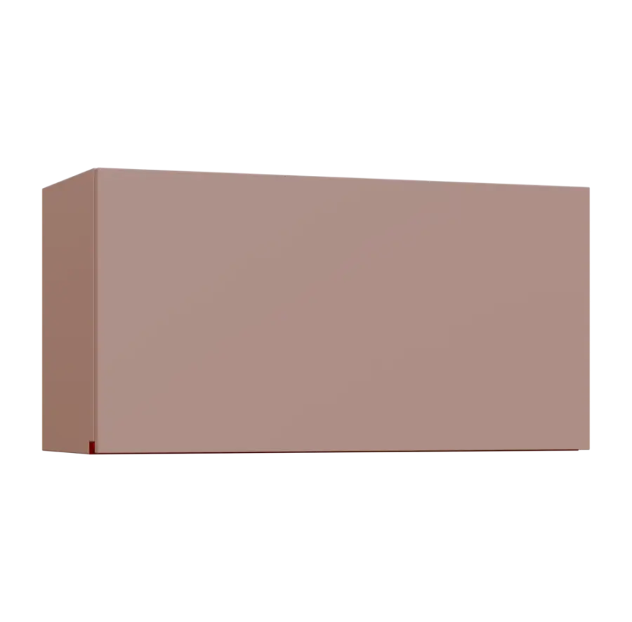 MHCHV - 84D horní skříňka, výklop, 414x800x300, pudrově růžová, profil burgundy