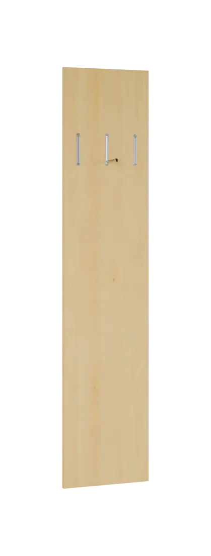 FLIPPO 01 stěna věšáková 400x18x1800 mm, 3-háček, javor horský