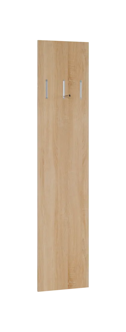 FLIPPO 01 stěna věšáková 400x18x1800 mm, 3-háček, dub bardolino